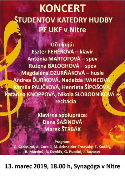 ZÁVEREČNÝ KONCERT 2019_Synagóga_Plagát_final