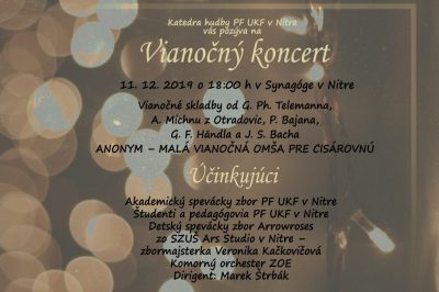 Pozvánka_Vianočný koncert