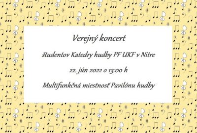 Verejný koncert_22.6.2022