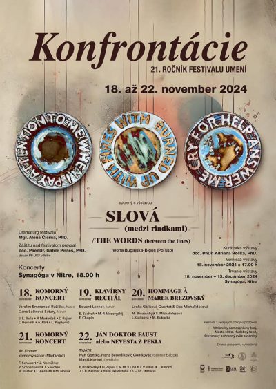 FESTIVAL UMENÍ KONFRONTÁCIE 2024