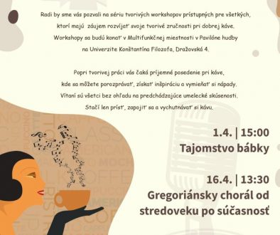 UMELECKÁ KAVIAREŇ – AKO NA TO..?