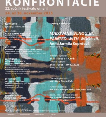 Konfrontácie, 22. ročník festivalu umení s medzinárodnou účasťou