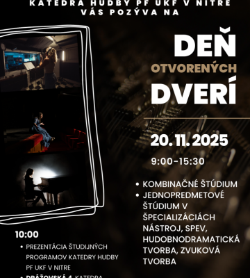 DEŇ OTVORENÝCH DVERÍ